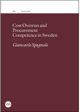 Cost overrun and procurement competence in Sweden (häftad, eng)