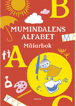 Mumindalens alfabet. Målarbok (häftad)