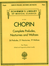 Frederic Chopin - Complete Preludes, Nocturnes and Waltzes (häftad, eng)