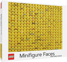 Lego Minifigure Faces 1000-Piece Puzzle