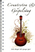 Countryton & Gospelsång (bok, spiral)