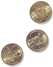 I Ching Coins (Set Of 3)