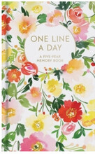 Floral One Line a Day : A Five-Year Memory Book (bok, eng)