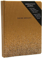 Shine Bright Productivity Journal, Gold (häftad, eng)