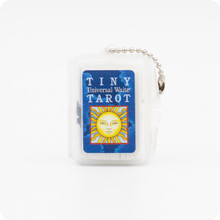 Keychain, Tiny Tarot (Key Chain + Tiny Universal Waite Tarot