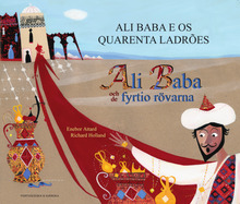 Ali Baba och de fyrtio rövarna (portugisiska och svenska) (häftad, por)