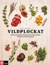 Vildplockat : ätliga örter, blad, blommor, bär och svampar från den svenska naturen (häftad)
