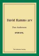 David Ramms arv (stor stil) (häftad)