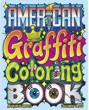 American Graffiti Coloring Book (häftad, eng)