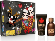 Giftset Dsquared2 Wood Pour Homme Edt 30ml + Sg 50ml