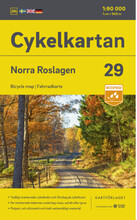 Cykelkartan Blad 29 Norra Roslagen 2023-2025