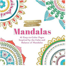 Pretty Simple Coloring: Mandalas (häftad, eng)
