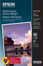 Epson Matte Paper Heavy Weight - A4 - 50 ark