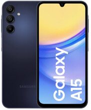 Samsung Galaxy SM-A155F 16,5 cm (6.5") Hybrid Dual SIM Android 14 4G USB Type-C 4 GB 128 GB 5000 mAh Svart, Blå