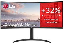 LG 34WP75CP-B LED display 86,4 cm (34") 3440 x 1440 pixlar Wide Quad HD LCD Svart