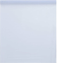 Fönsterfilm statisk frostad transparent vit 90x500 cm PVC
