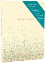 Shine Bright Productivity Journal, Cream (häftad, eng)
