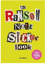 The Ransom Note Sticker Book (pocket, eng)
