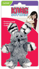 KONG Leksak Softies Fuzzy Bunny Mix 18cm