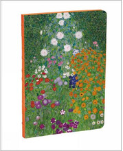 Flower Garden By Gustav Klimt A5 Notebook : A5 Notebook