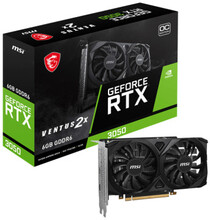 MSI Geforce RTX 3050 VENTUS 2X 6G OC NVIDIA 6 GB GDDR6