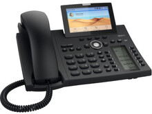 Snom D385N IP-telefoner Svart 12 linjer TFT