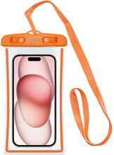 Splashbag Vattentät bag IPX8 max 6,5 Orange