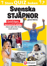Stora Quizboken. Svenska stjärnor genom tiderna (bok, danskt band)