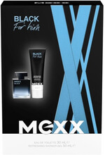 Giftset Mexx Black Man Edt 30ml + Shower Gel 50ml