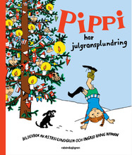 Pippi har julgransplundring (bok, kartonnage)