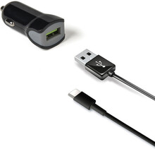 Billaddare + USB-C-kabel 2,4A 12W