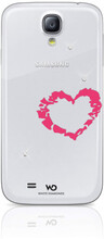 WHITE-DIAMONDS Lipstick Samsung S4 Heart Rosa