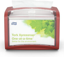 Dispenser TORK N4 Xpressnap S röd