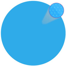 Värmeduk pool PE 250 cm blå
