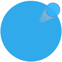 Värmeduk pool PE 381 cm blå