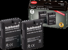 Hähnel Battery Nikon HL-EL14/14A / EN-EL14/14A Twin Pack
