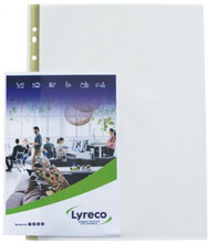 Plastficka LYRECO A4öl 0,08 präg 25/fp
