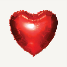 Valentinsdag og Årsdag Hjerteballon i Rød Folie