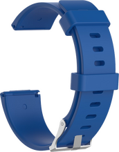 Fitbit Versa rem i silikone, mørkeblå - passer til Versa, Versa Lite, Versa 2