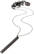 EDBLAD -Peaks Necklace Black Stainless Steel