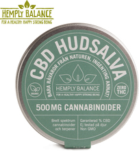 Hemply Balance CBD Hudsalva 500mg Cannabinoider