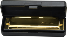 Munspel Swan Harmonica -Guld