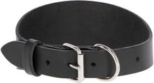 Kerbl Collar Mexica- Läderhalsband- Svart (32-40 cm)