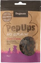 Dogman Pep Ups No Grain Lamm 90g