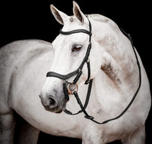 Horseware träns Micklem2 Competition - Svart - Med Tyglar (Full (Standard Horse))