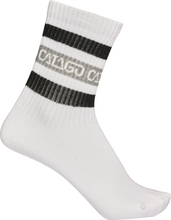 CATAGO Polly Logo Mid Length Socks - White (33-36)