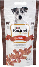 Racinel Snacks Biff Sticks Bitar, Biff & Lamm 60 g