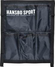 Hansbo Sport Boxgardin med fickor Svart 60x70 cm