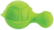 JW Ruffians Turtle pipleksak (Grön)