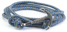 BLVACKOUT -Anchor Bracelet Hong Kong -Grå/Silver
